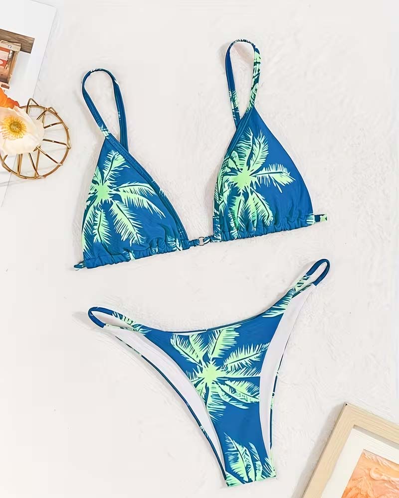 Spaghetti Strap Low-Waist Bikini