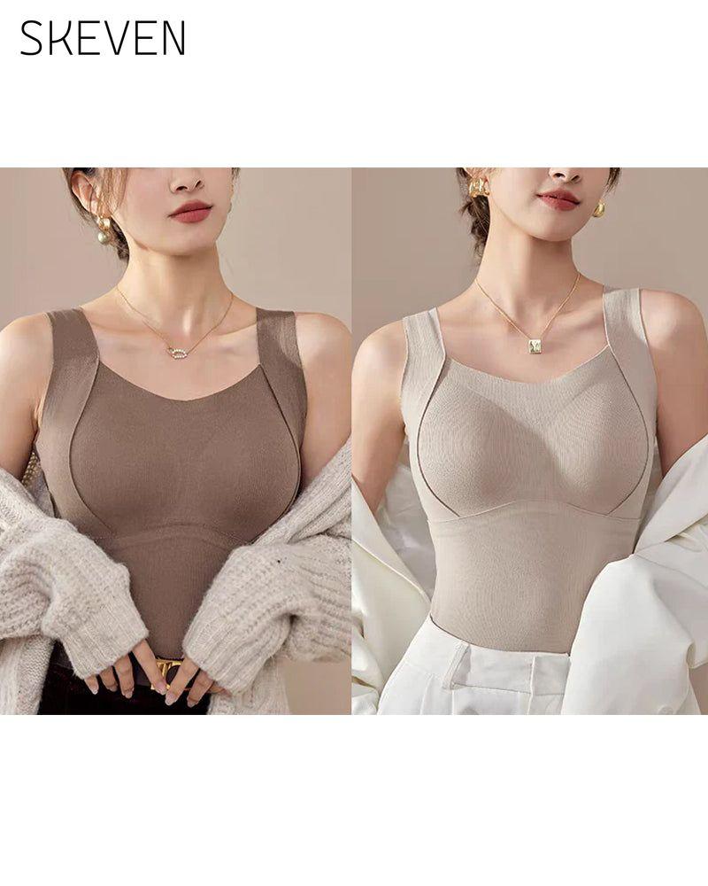 Thermo-Tanktops für Damen mit integriertem BH