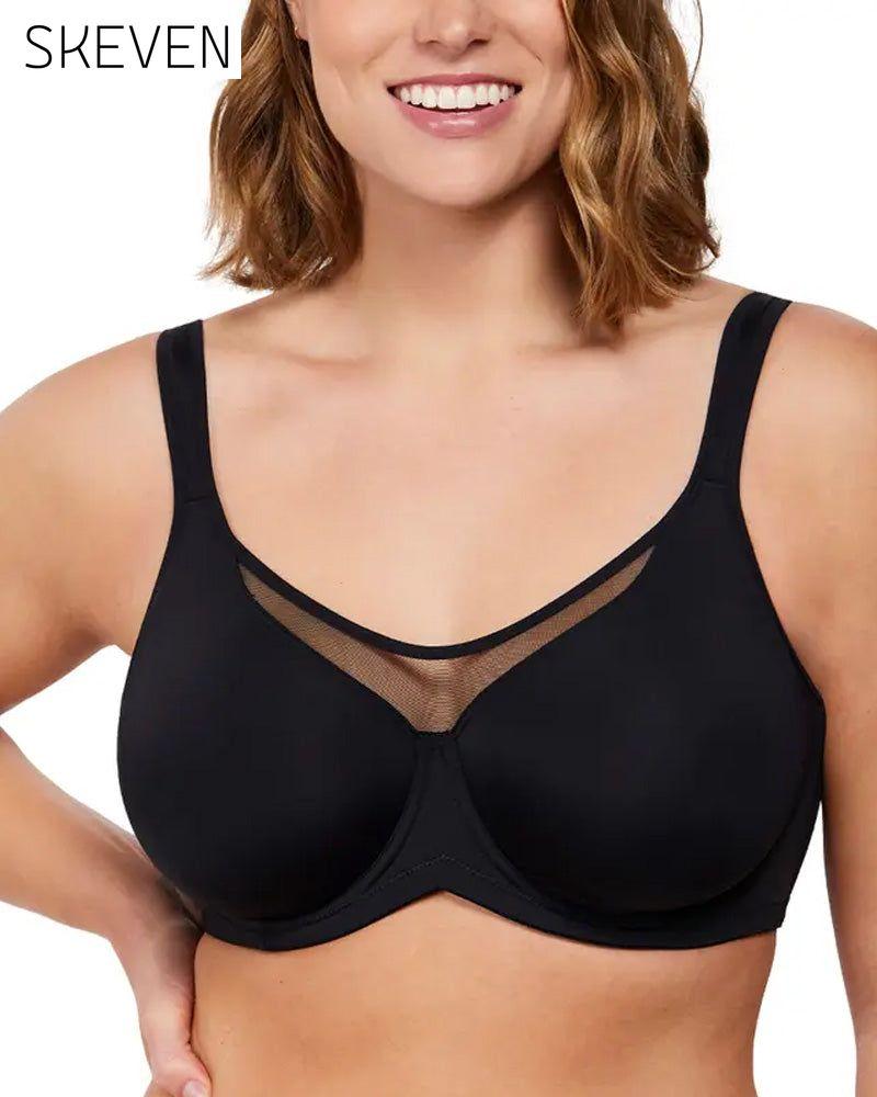 Comfort Non-Padded Smoothing Wide Strap Bra