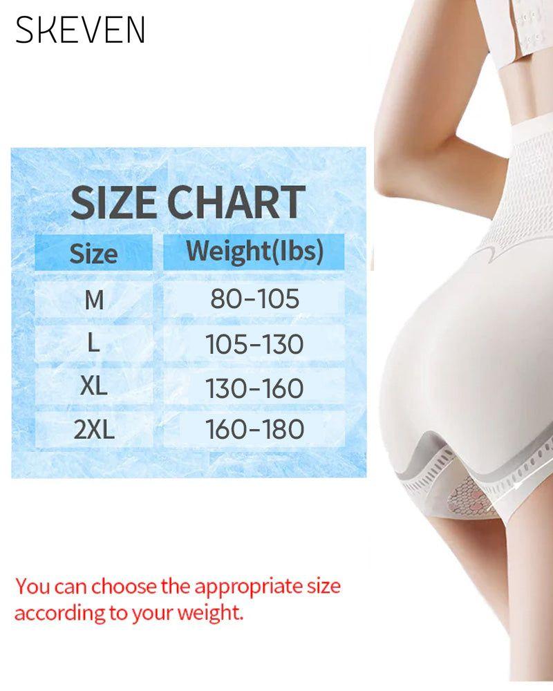 Fat Burning Lce Silk Lonic Fiber Shaping Shorts