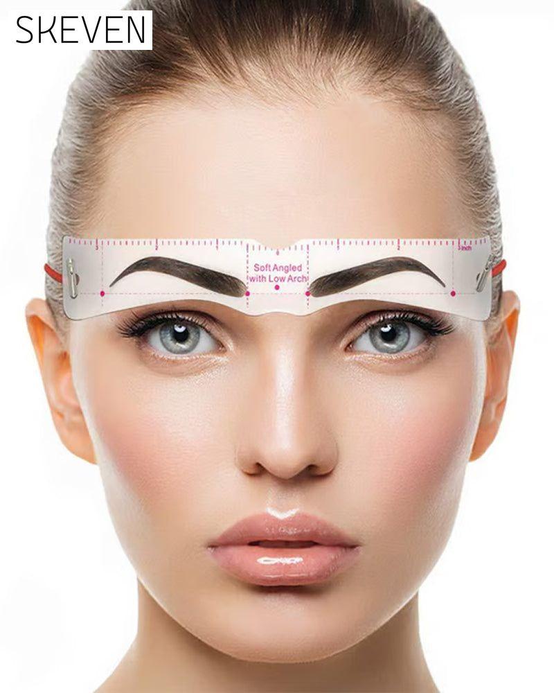 Reusable Eyebrow Stencil Shaper Kit