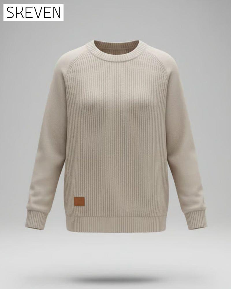 Pull à col rond tendance