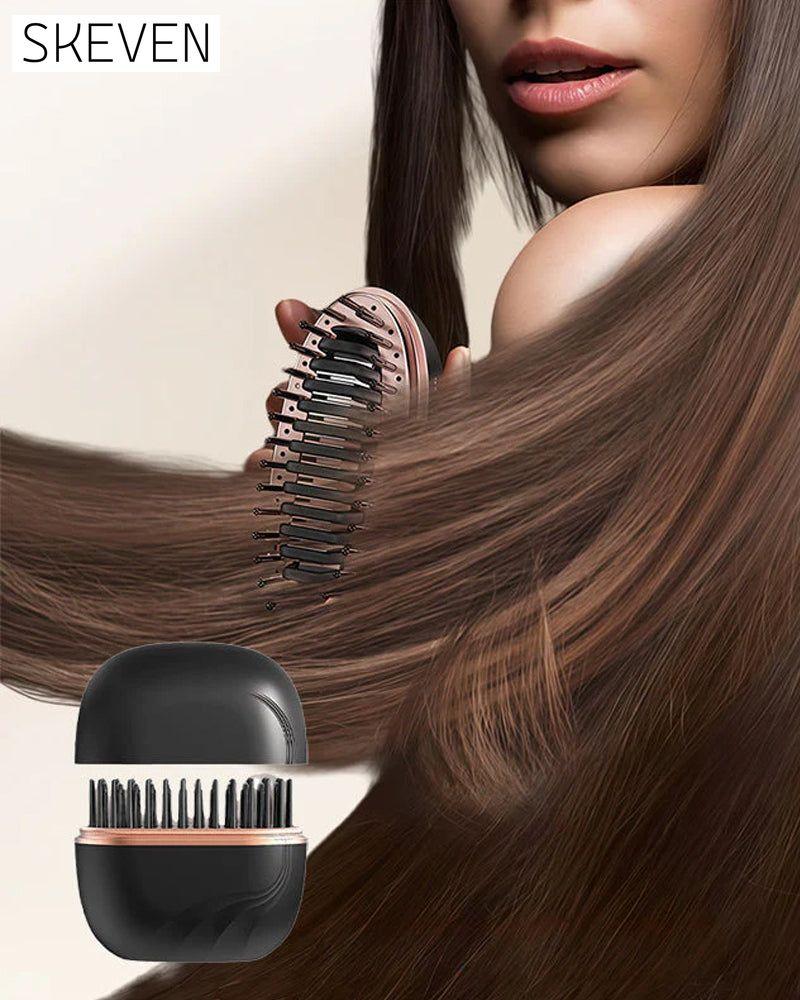 Mini Cordless Hair Straightener Comb