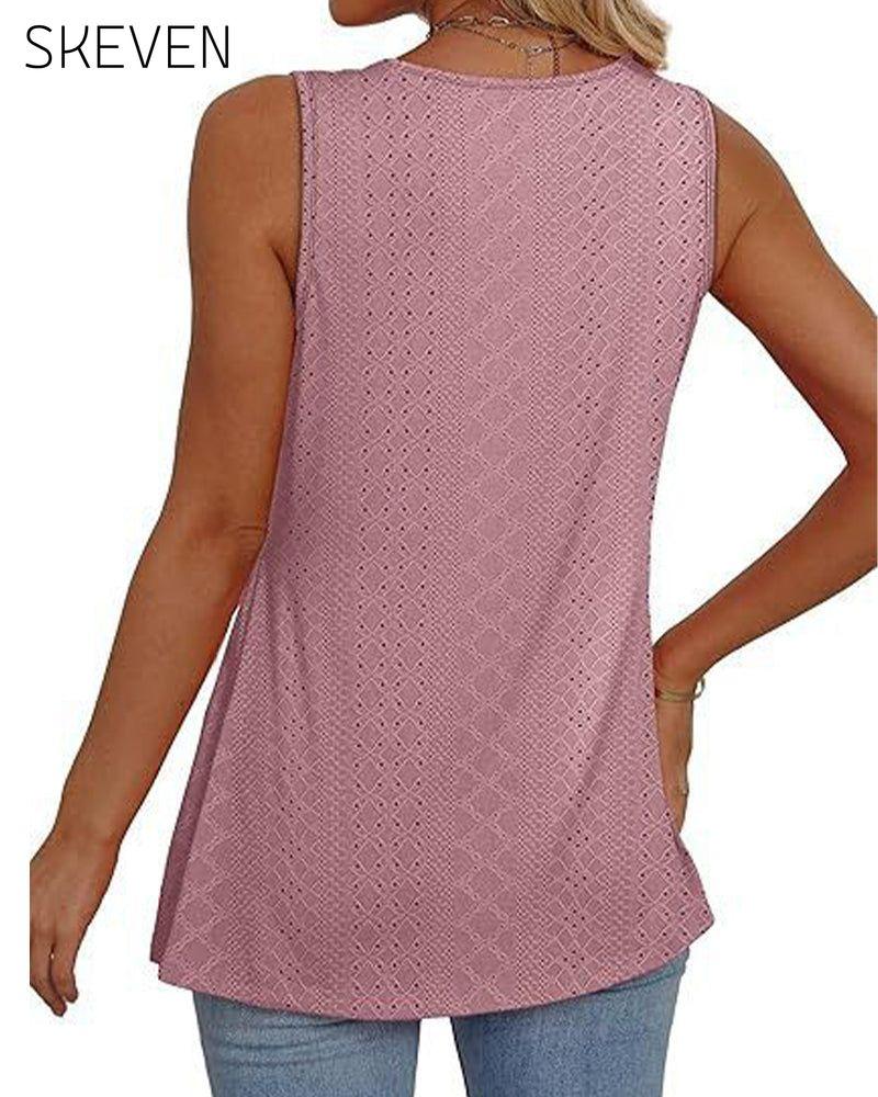 Stylish And Elegant Sleeveless Tank Top