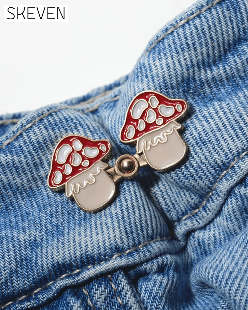 Boutons mignons à taille marquée de motifs de dessins animés