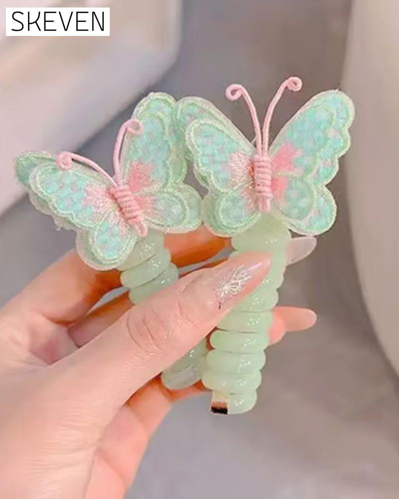 Butterfly Telephone Wire Hair Bands