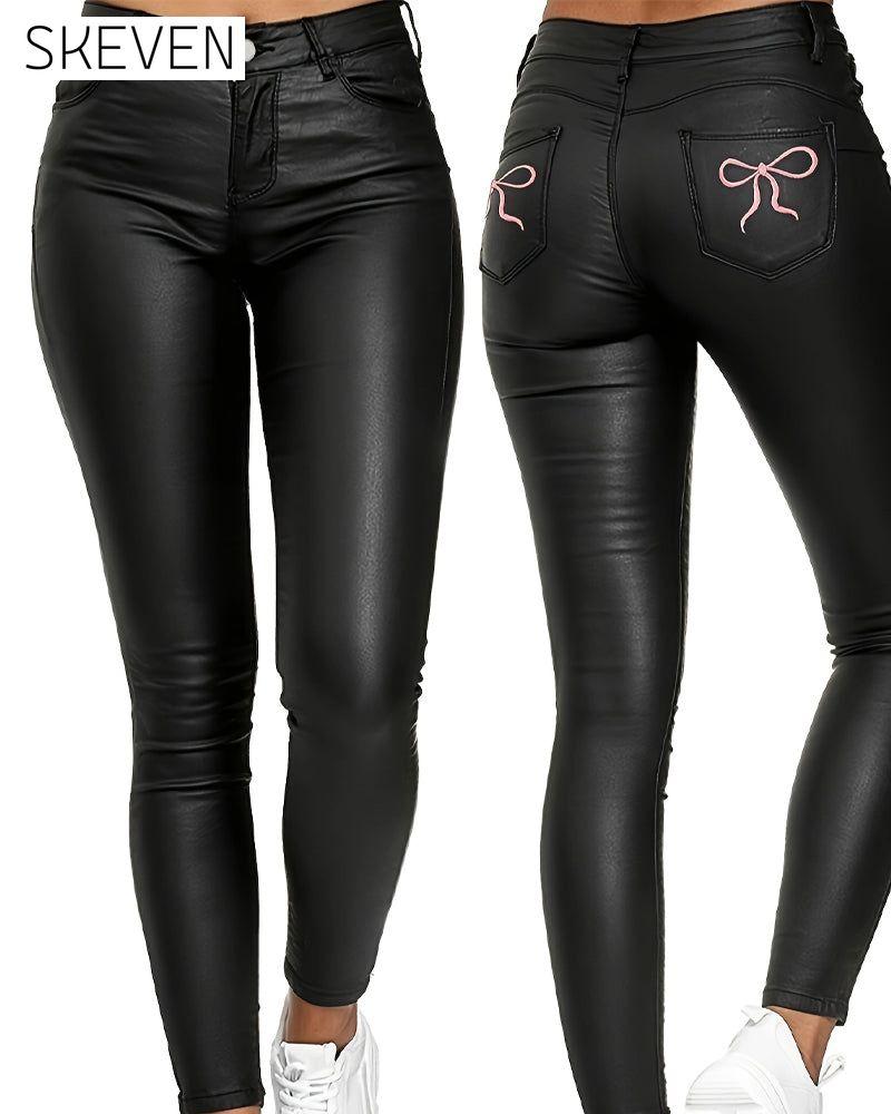 Black Stylish Stretch Leggings