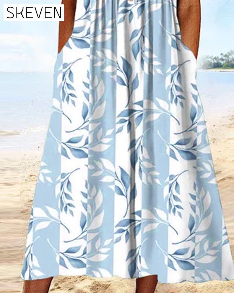 Figurbetontes Kurzarmkleid
