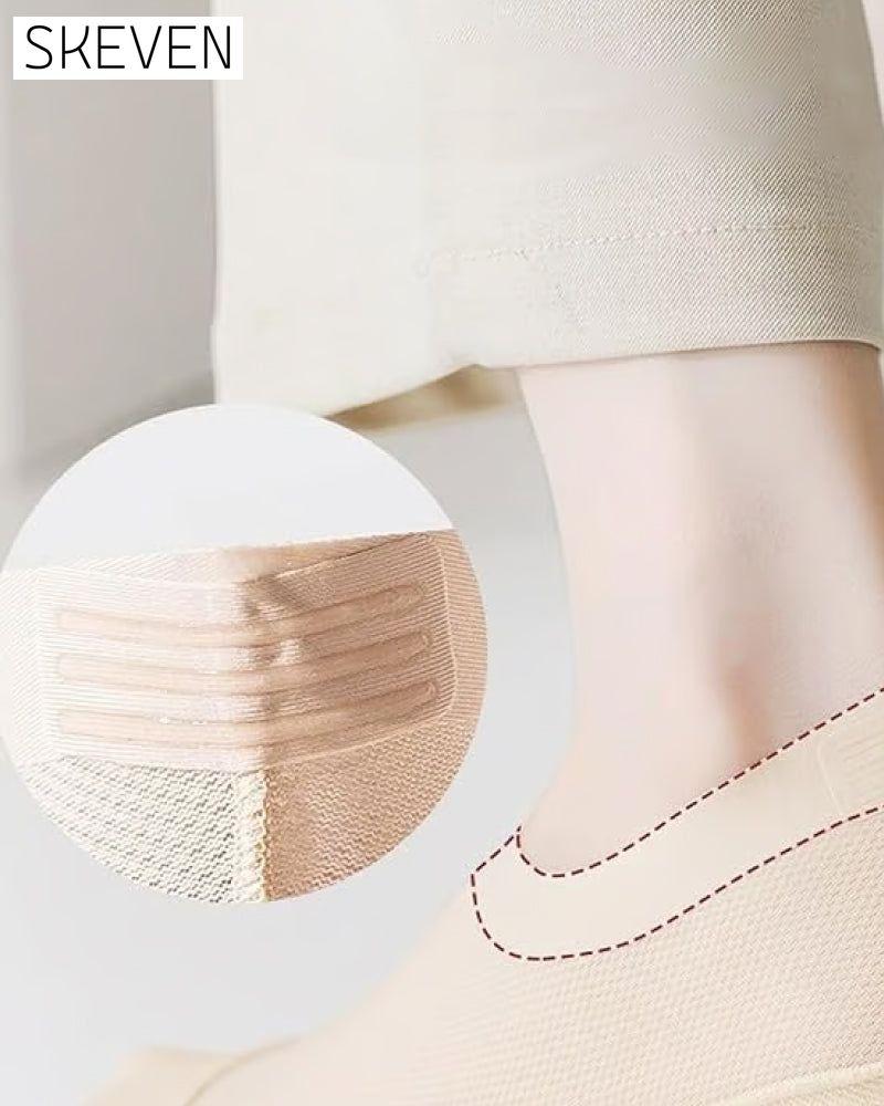 Ultra Thin Liner Socks Non Slip ComBed Cotton No Show Socks