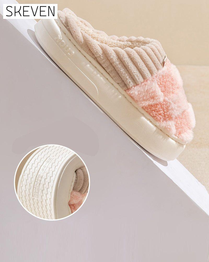 Indoor home non-slip warm slippers