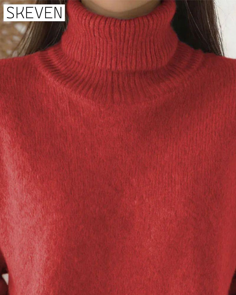Turtleneck Lazy Style Pullover