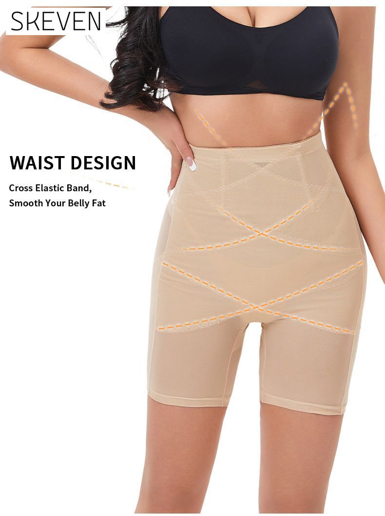 Pantalon gainant croisé en maille