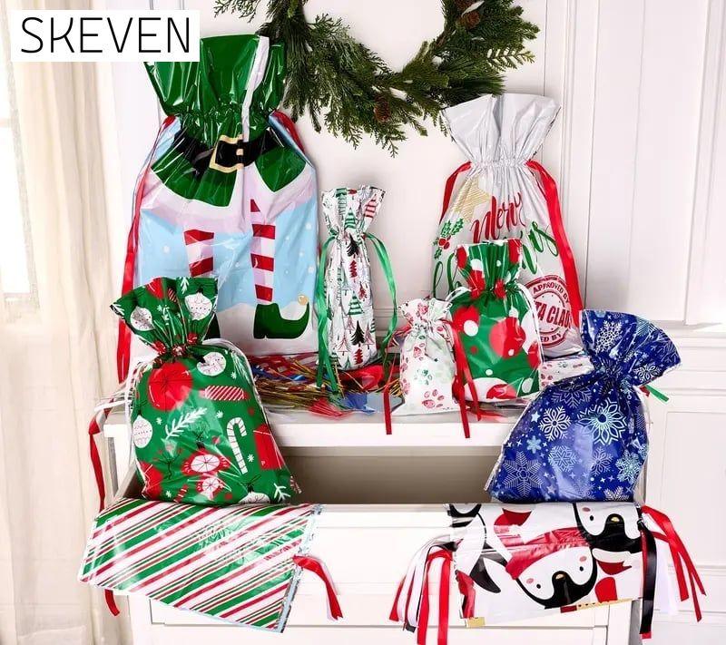 Weihnachtsmann-Süßigkeiten-Geschenktüten