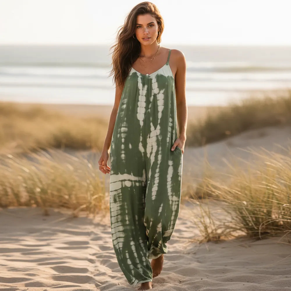 Boho Wide Leg Jumpsuit