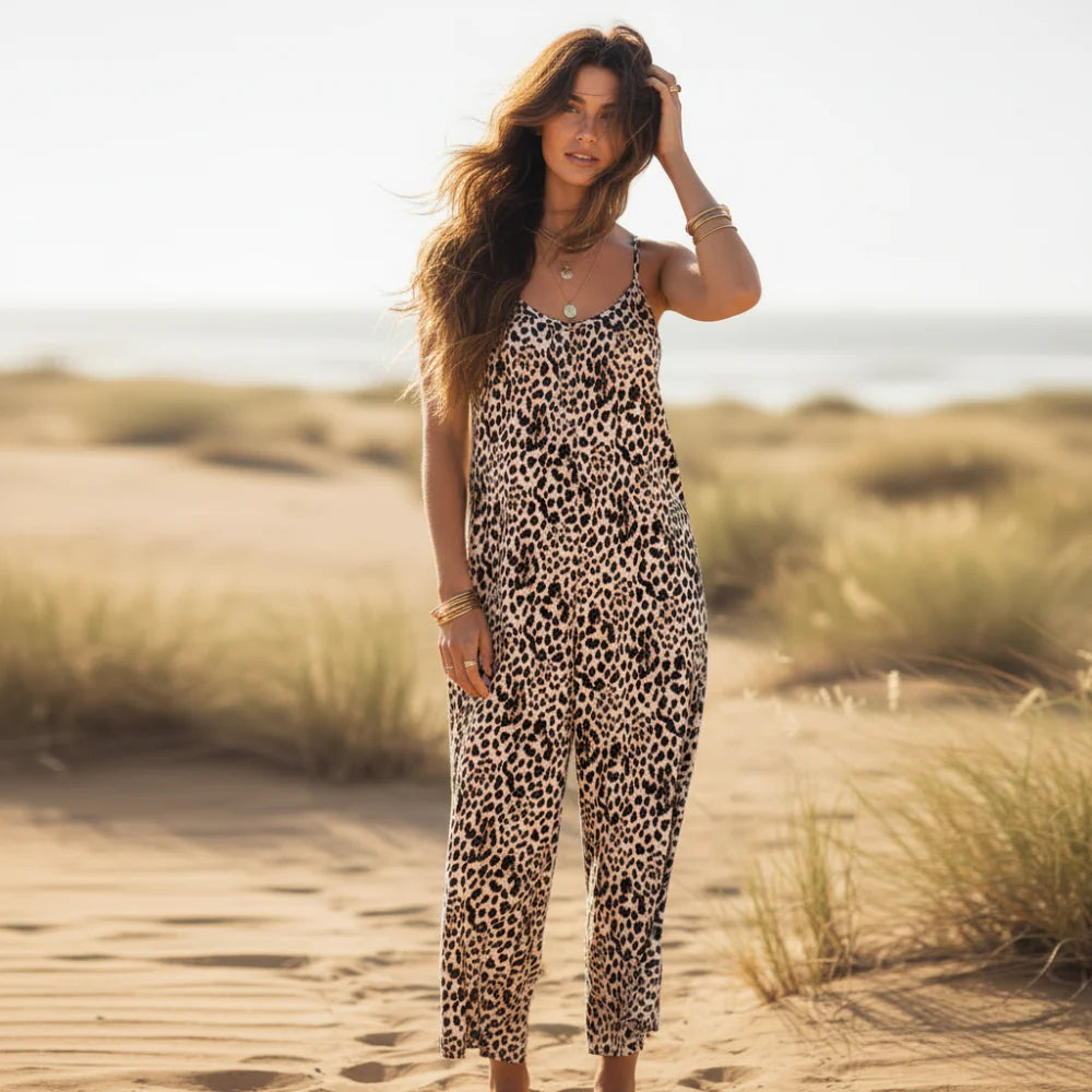 Boho Wide Leg Jumpsuit