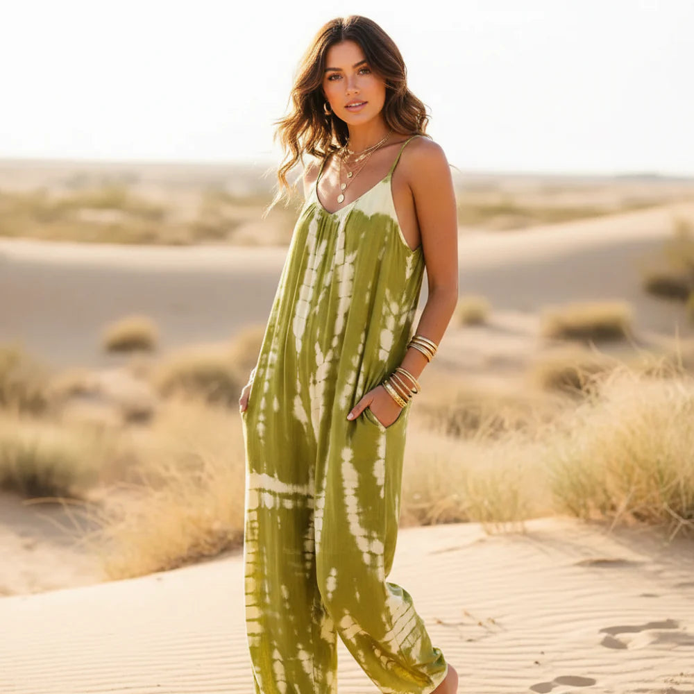 Boho Wide Leg Jumpsuit