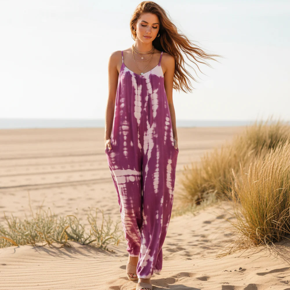 Boho Wide Leg Jumpsuit