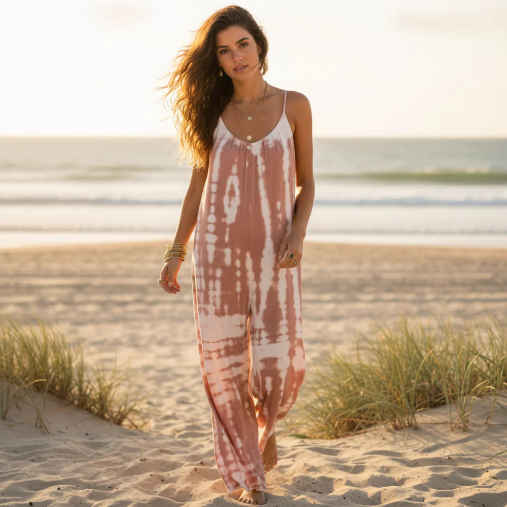 Boho Wide Leg Jumpsuit