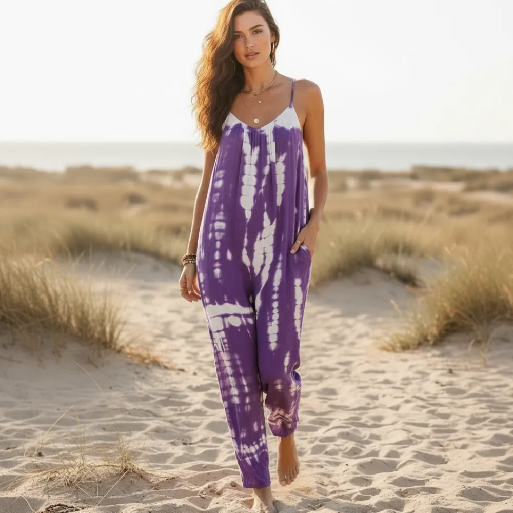 Boho Wide Leg Jumpsuit