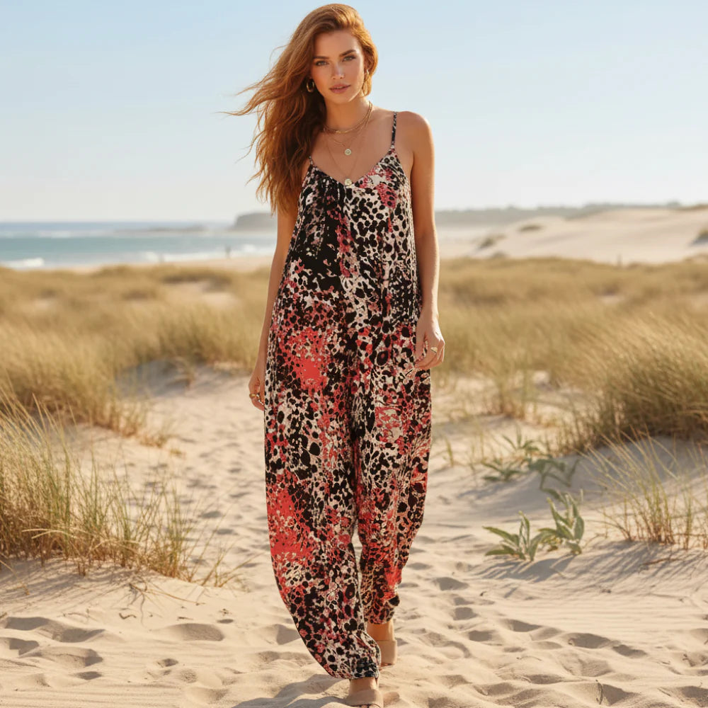 Boho Wide Leg Jumpsuit