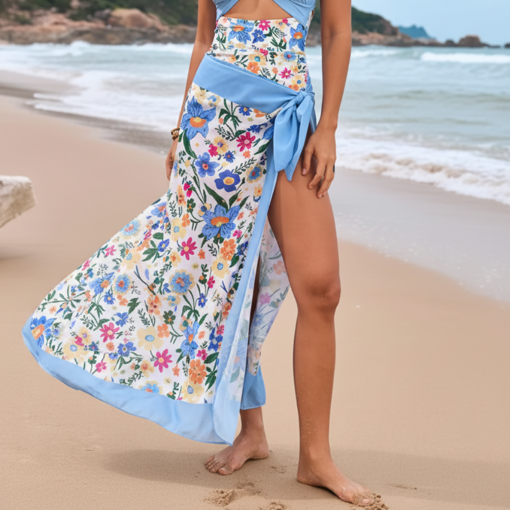 Boho Swim Cover-Up Skirt