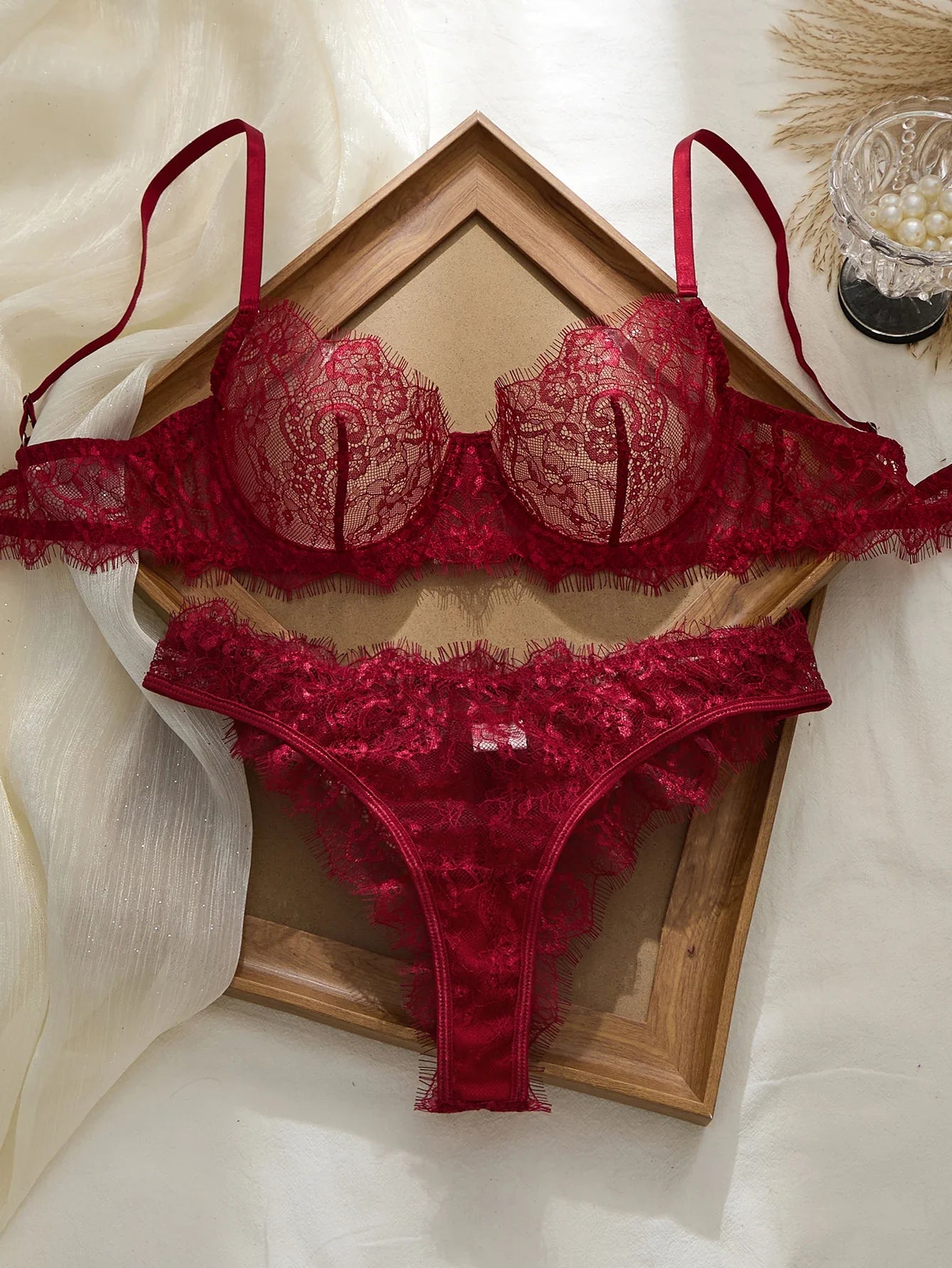 Elegant Lace Bra for Women | Comfortable & Chic