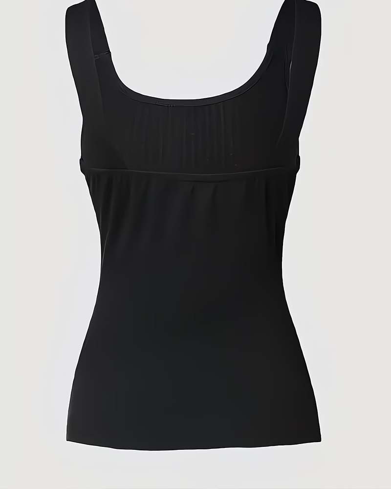 Slim Fit Hot Girl Style Solid Tank Top