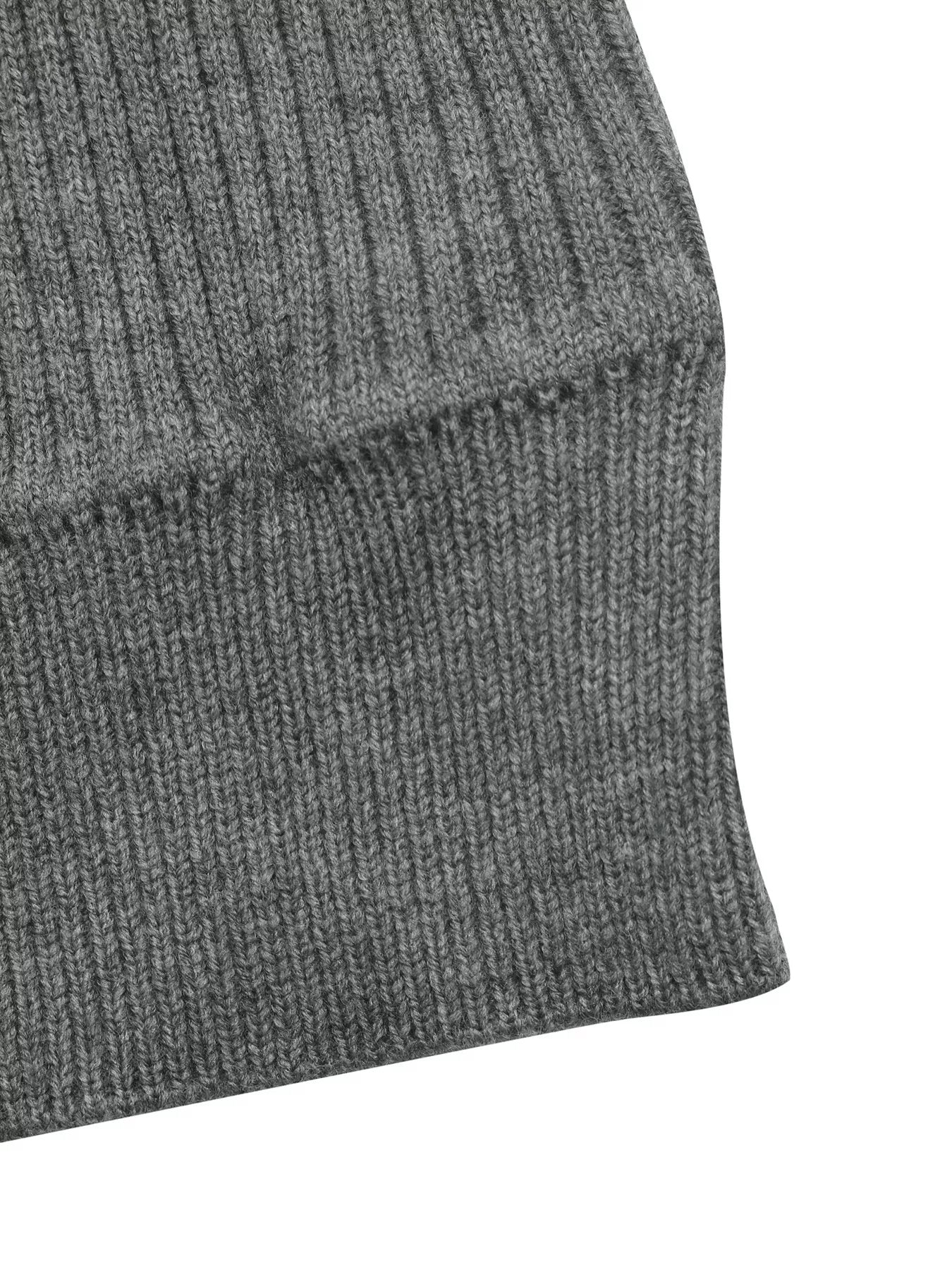 Turtleneck Button-Down Cardigan