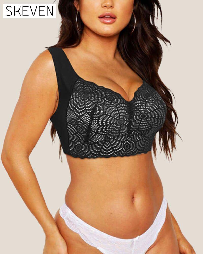 🤩LAST DAY OF SALE 🔥Ultimate Lifting & Support Lace Plus Size Bra