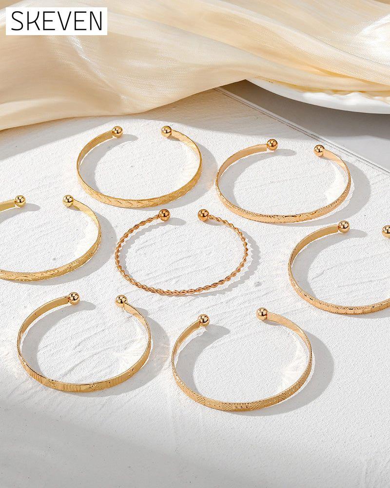 Hexagram bracelet 7-piece set