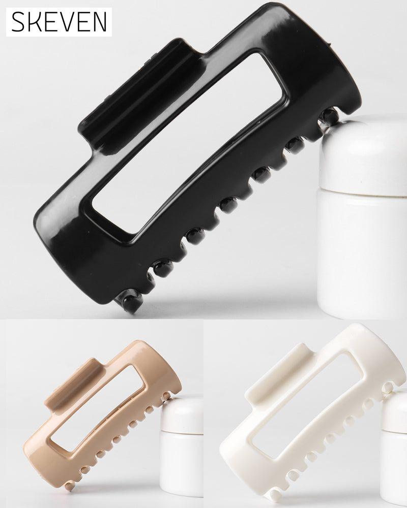 Soft Silicone Hair Claw, Rear Head Guard, Hair Clip