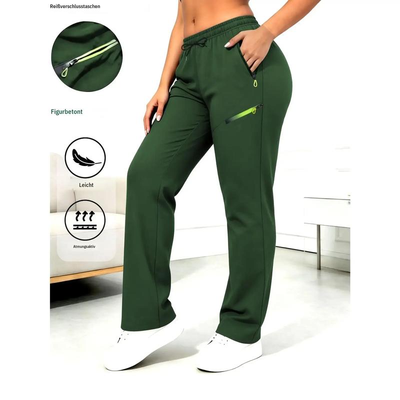 🔥LAST DAY SALE 50% OFF!!🔥Women’s Straight-Leg Cargo Trousers – Elastic Waist, 6-Pocket Casual Pants for Work, Travel & Everyday Wear 👖✨