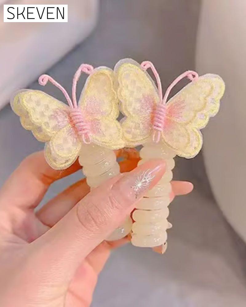 Butterfly Telephone Wire Hair Bands