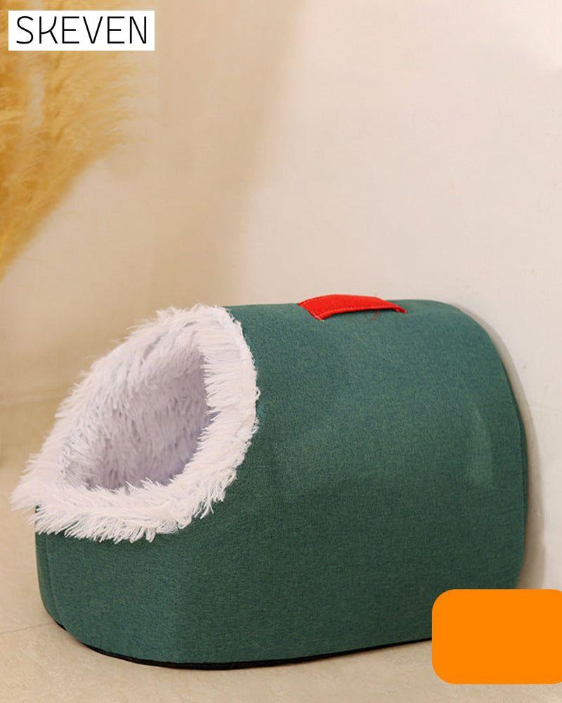 OFFWinter Warm Pet Cave Bed