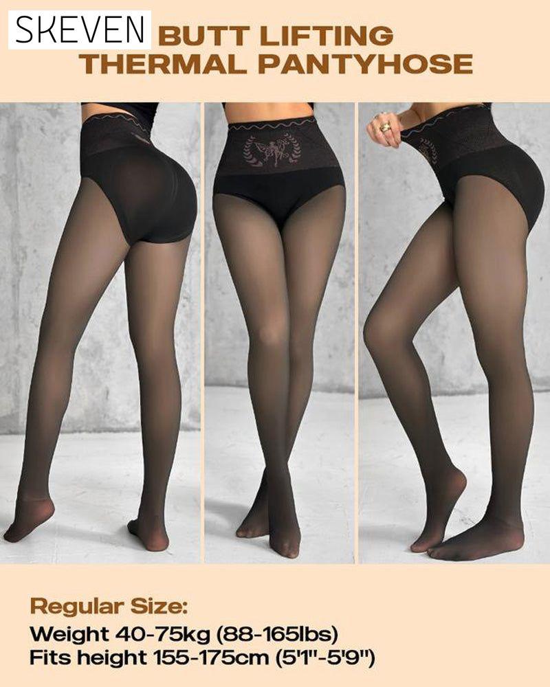 Pantalon noir moulant jambes nues