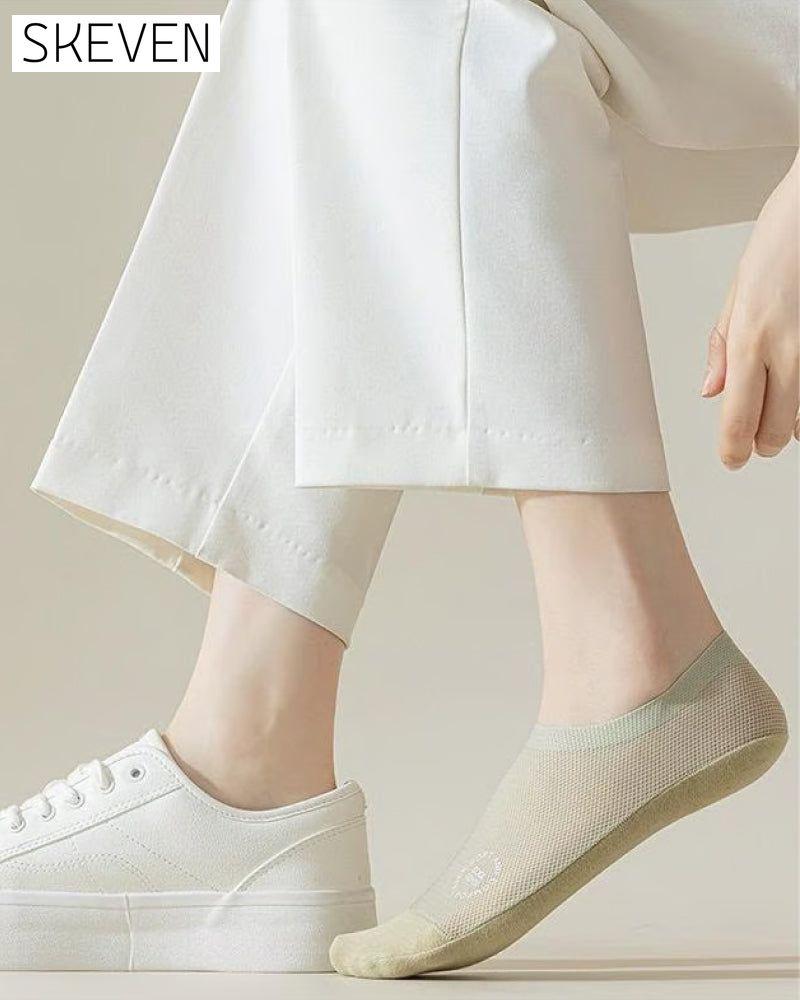 Ultra Thin Liner Socks Non Slip ComBed Cotton No Show Socks