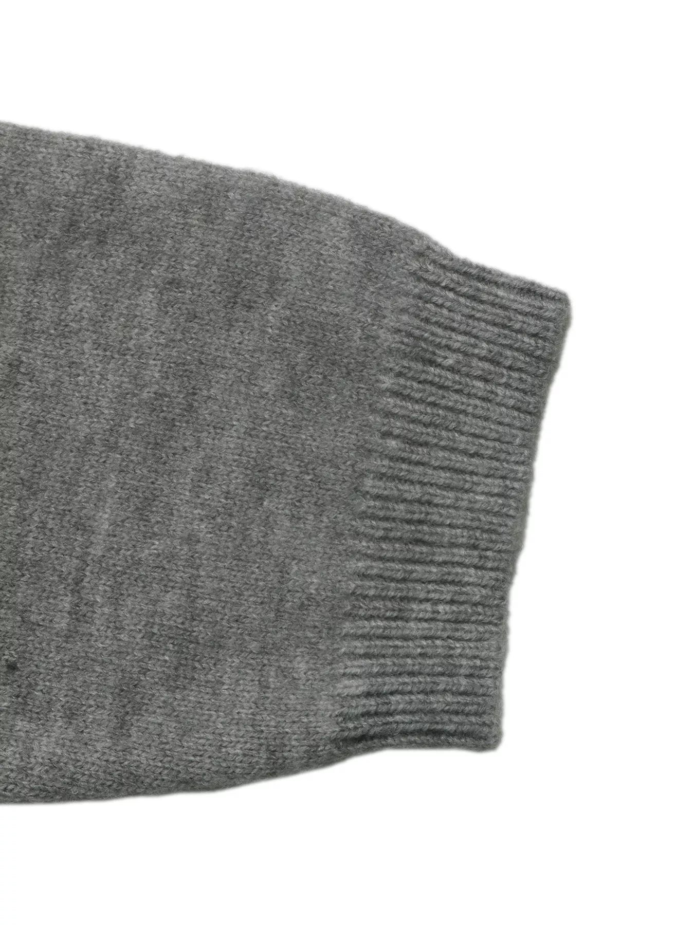 Star-Patterned Dropped Shoulder Sweater