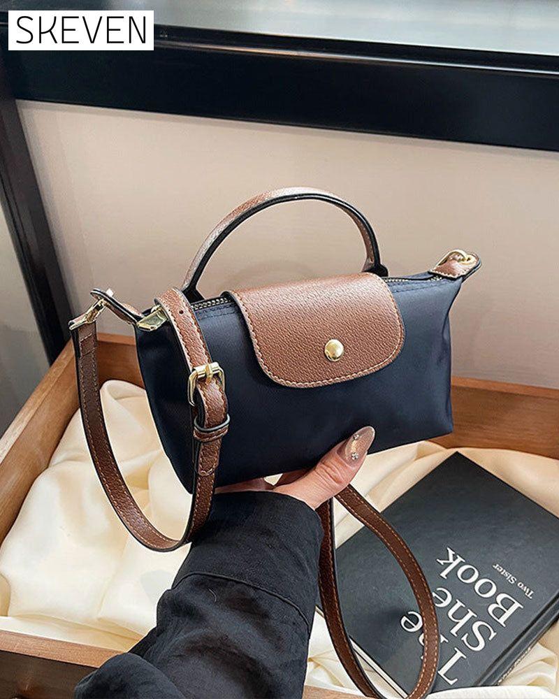Sac bandoulière à rabat simple pour femme