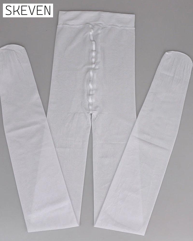 Collants transparents brillants pour femmes