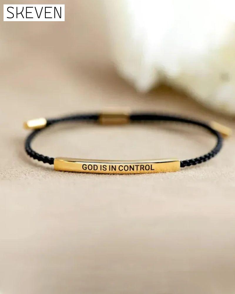 Modisches Ananas-Seilarmband