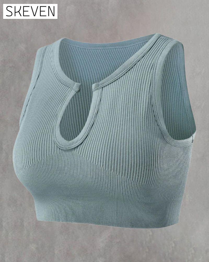 Yoga-Sport-Tanktop mit BH