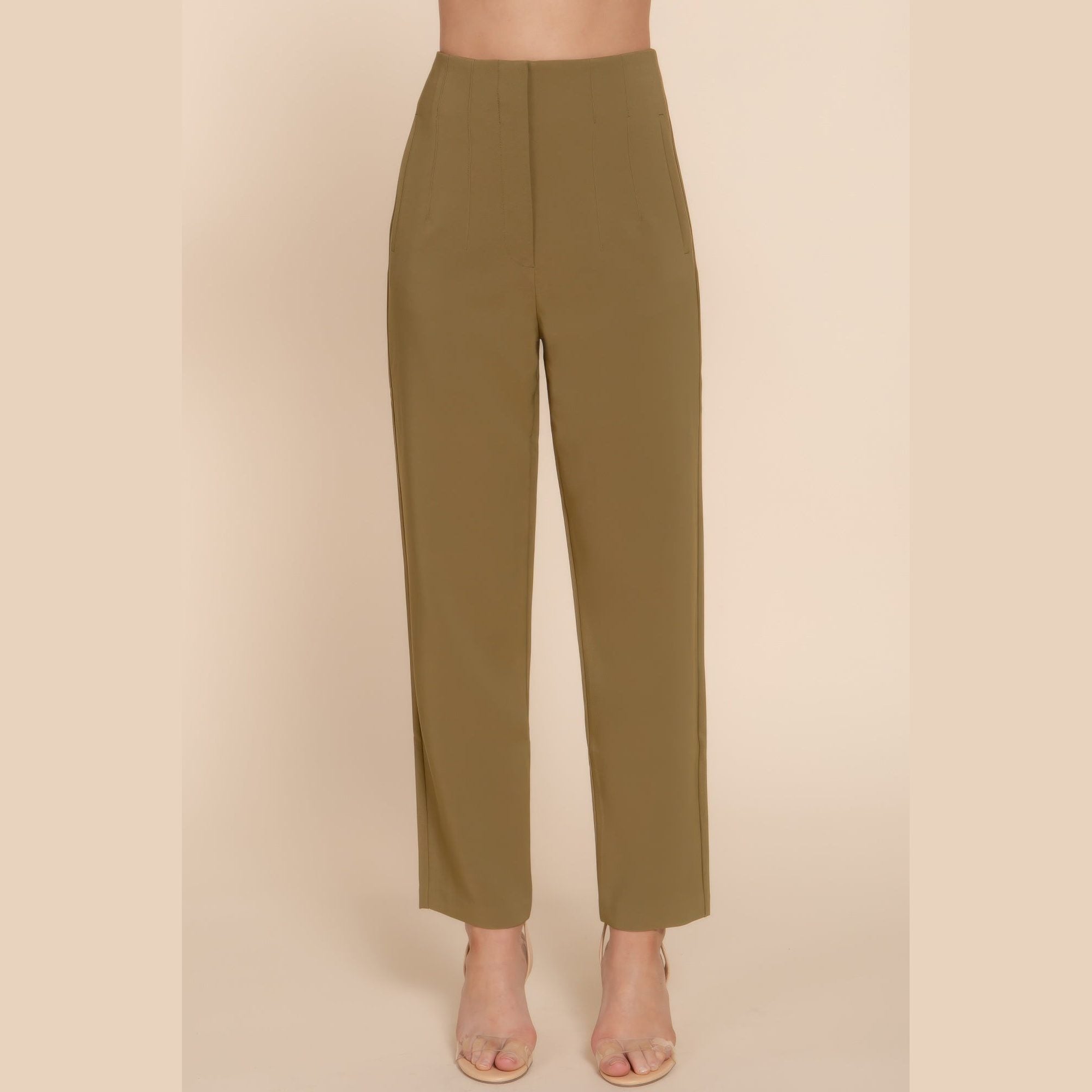 VacationGrabs Chic High Waisted Dress Pants for Women