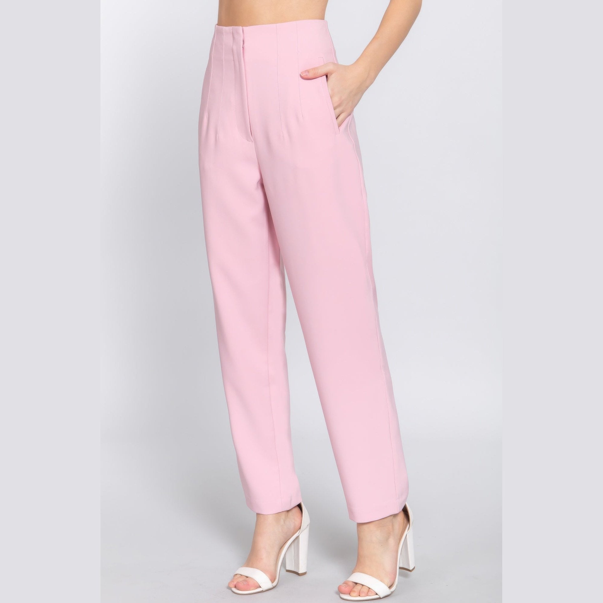 VacationGrabs Chic High Waisted Dress Pants for Women