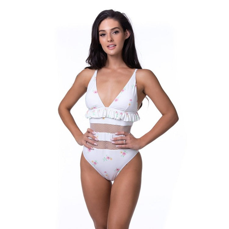 1PC Cute Vacation Swimsuits for Women