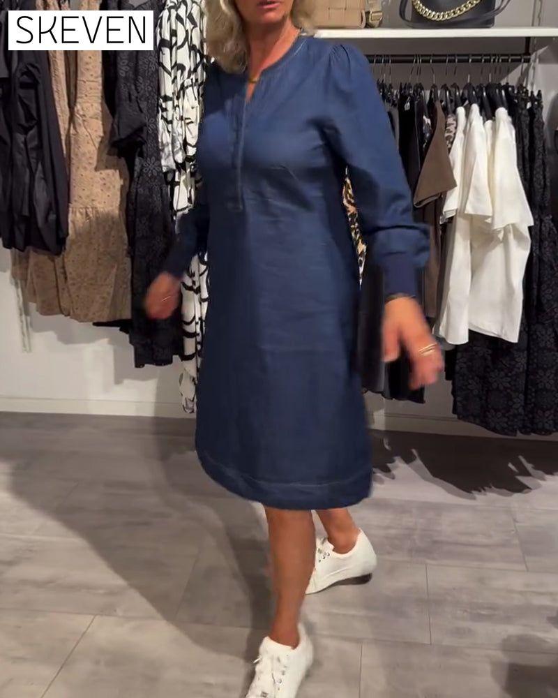 Elegantes Kleid für Pendlerinnen