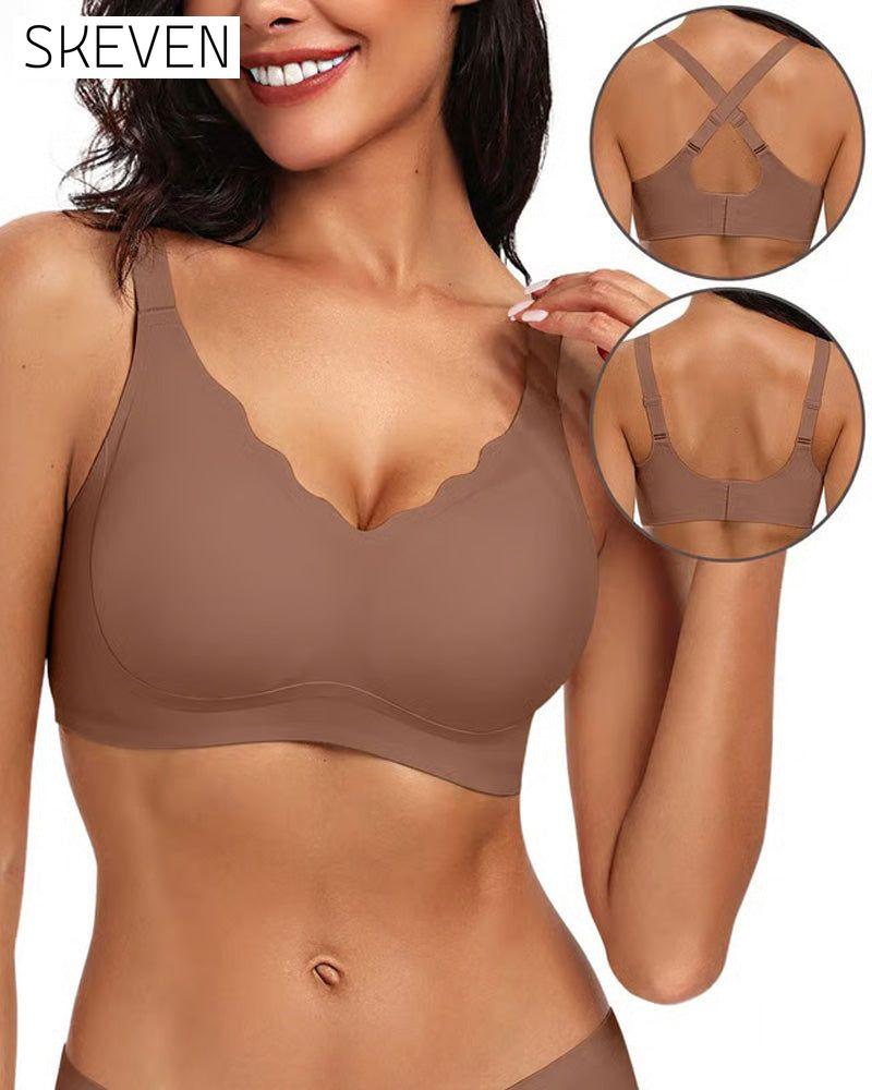 Soutien-gorge push-up festonné sans coutures 💖 