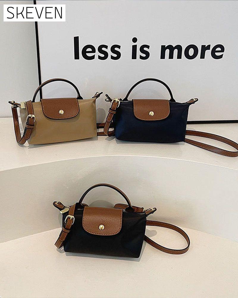 Sac bandoulière à rabat simple pour femme