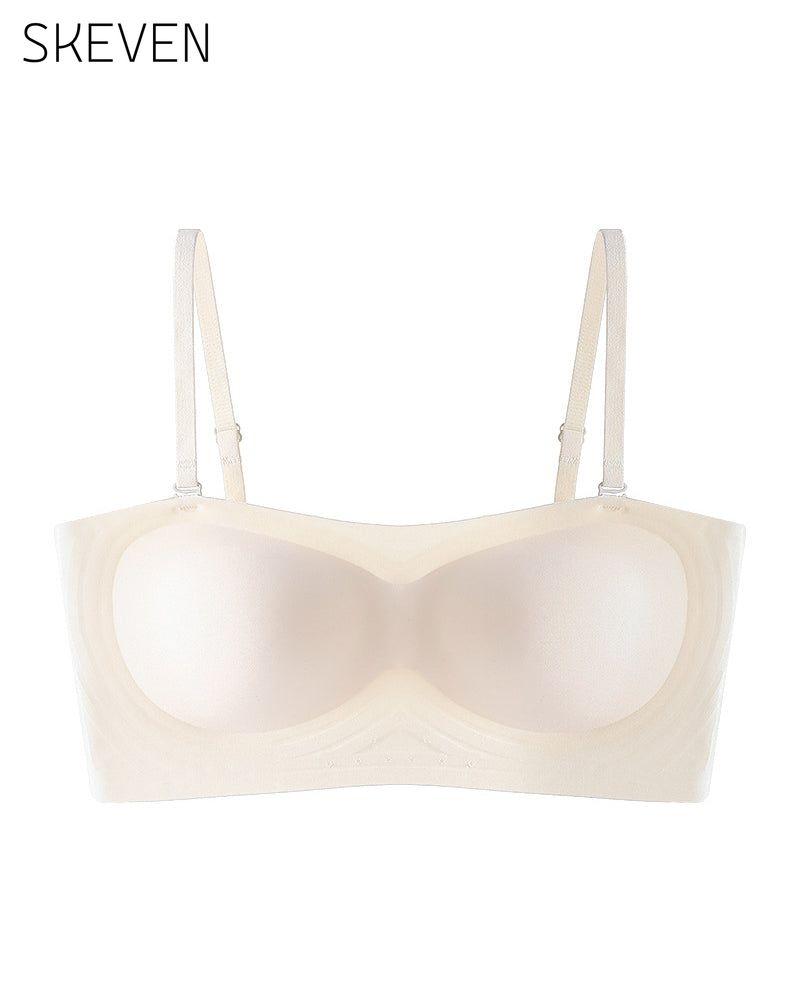 Strapless Solid Color Comfort Bra