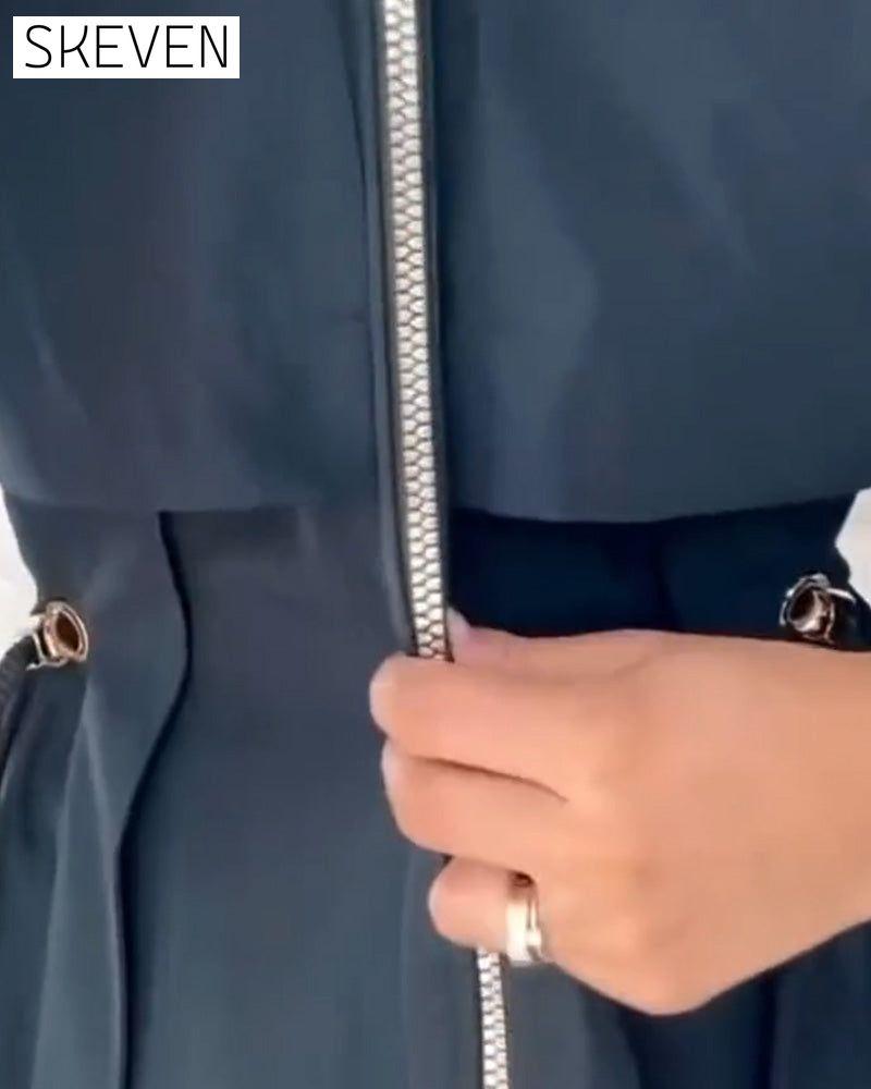 Kapuzenjacke Trenchcoat