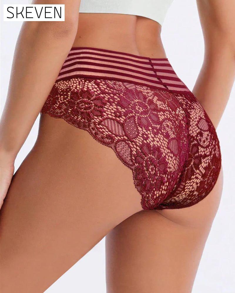 Wide Waist Lace Panties
